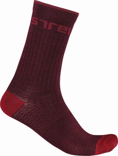 Castelli Distanza 20 Sock - Pro Red (Grösse: L-XL) von Castelli