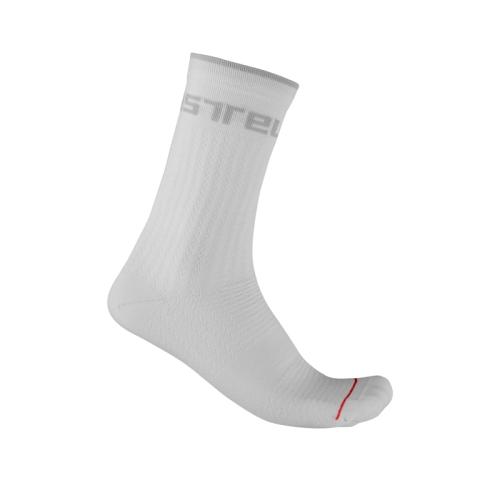 Castelli Distanza 20 Sock - White (Grösse: 2XL) von Castelli