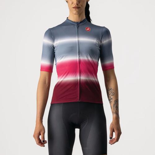 Castelli Dolce Jersey - Light Steel Blue/Bordeaux (Grösse: M) von Castelli