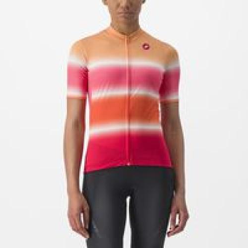 Castelli Dolce Jersey - Soft Orange/Hibiscus (Grösse: XS) von Castelli