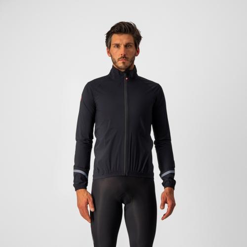 Castelli Emergency 2 Rain Jacket - Light Black (Grösse: L) von Castelli