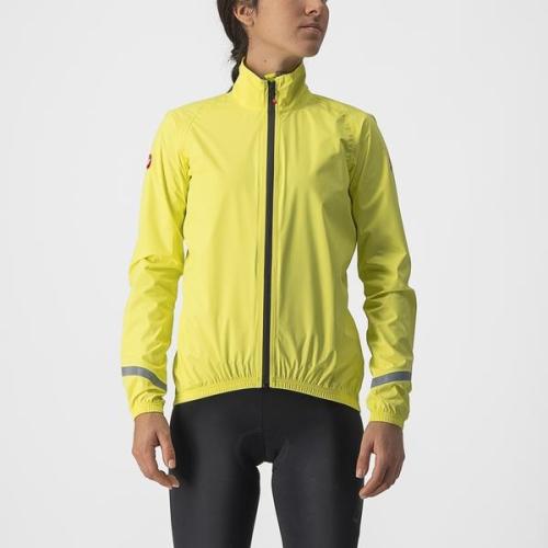 Castelli Emergency 2 W Rain Jacket - Brilliant Yellow (Grösse: XL) von Castelli