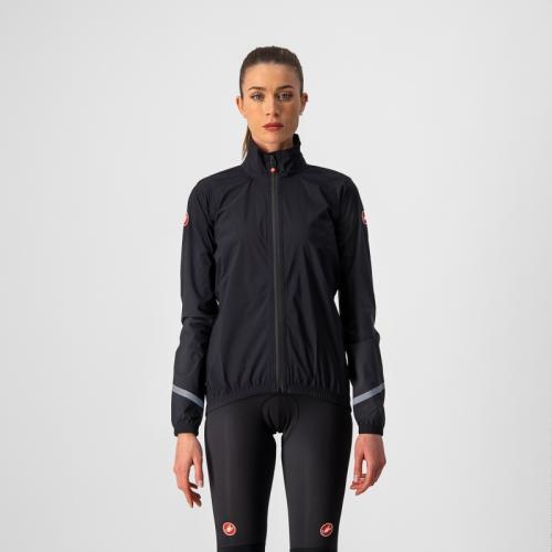 Castelli Emergency 2 W Rain Jacket - Light Black (Grösse: L) von Castelli