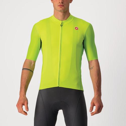 Castelli Endurance Elite Jersey - Electric Lime (Grösse: XS) von Castelli