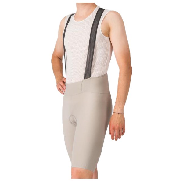 Castelli - Espresso Bibshort - Velohose Gr 3XL beige von Castelli