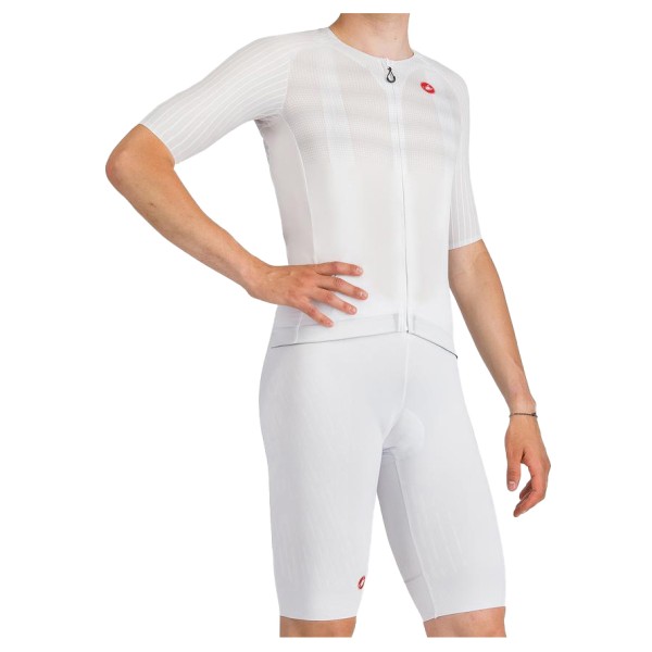 Castelli - Free Aero Race S Bibshort - Velohose Gr M weiß von Castelli
