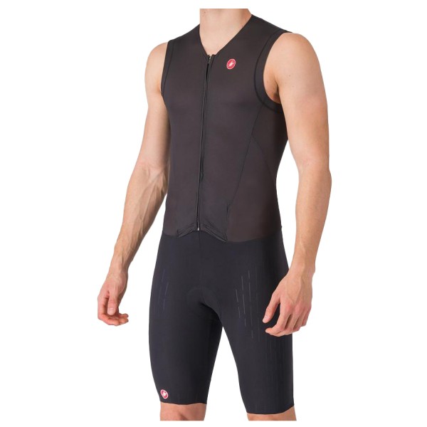 Castelli - Free Sanremo Tri Suit Sleeveless - Veloeinteiler Gr M grau von Castelli