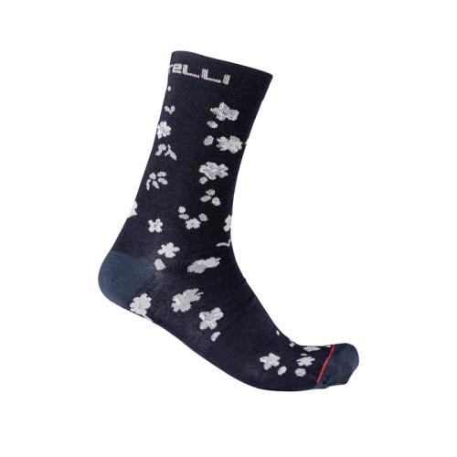 Castelli Fuga 18 Sock - Black/Dark Gray (Grösse: L-XL) von Castelli