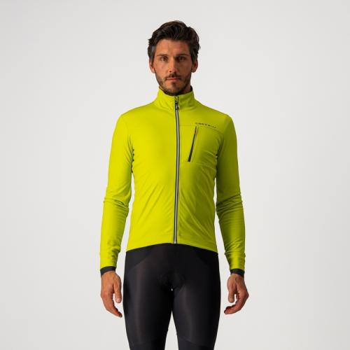 Castelli Go Jacket - Chartrouse/Dark Gray (Grösse: L) von Castelli