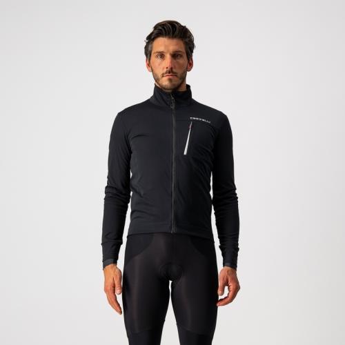 Castelli Go Jacket - Light Black/White (Grösse: XS) von Castelli