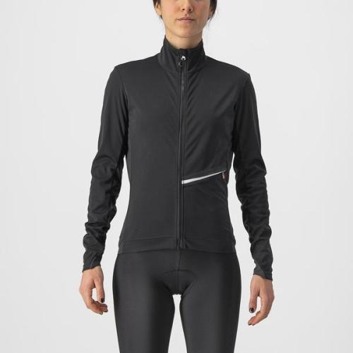 Castelli Go W Jacket - Light Black/White (Grösse: S) von Castelli