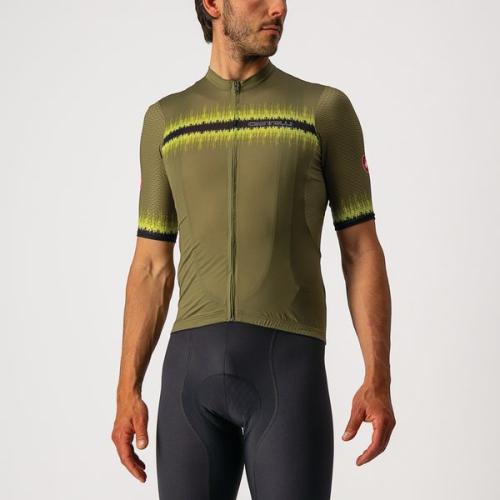Castelli Grimpeur Jersey - Moss Green (Grösse: XS) von Castelli