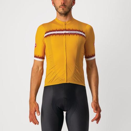 Castelli Grimpeur Jersey - Mustard (Grösse: 3XL) von Castelli