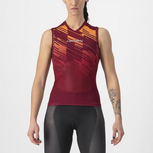 Castelli Insider W Sleeveless - Bordeaux (Grösse: L) von Castelli