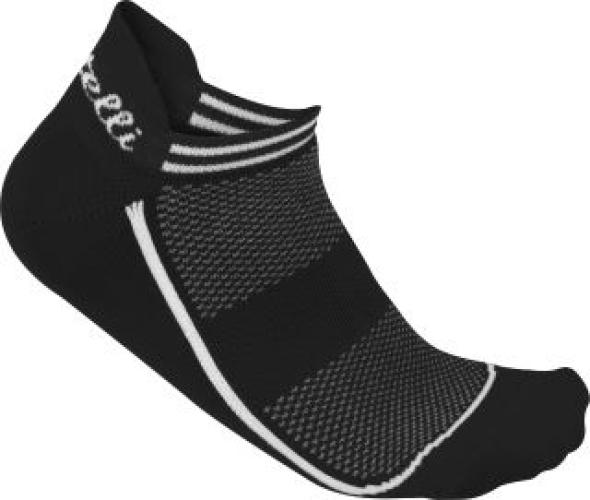 Castelli Invisible Sock - Black (Grösse: L-XL) von Castelli