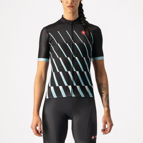 Castelli Pendio Jersey - Light Black/Sky Light-White (Grösse: XL) von Castelli