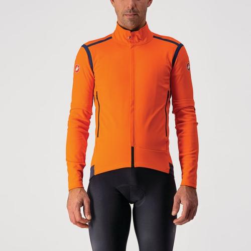Castelli Perfetto RoS Convertible Jacket - Orange (Grösse: S) von Castelli