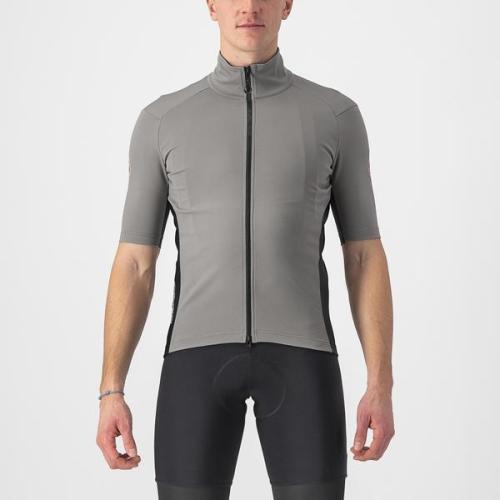 Castelli Perfetto RoS Wind Jersey - Nickel Gray (Grösse: L) von Castelli