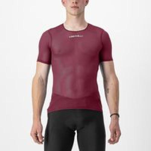 Castelli Pro Mesh 2.0 Short Sleeve - Bordeaux (Grösse: S) von Castelli