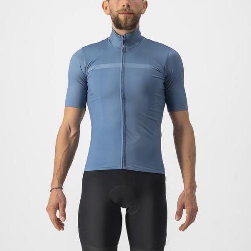 Castelli Pro Thermal Mid SS Jersey - Steel Blue (Grösse: M) von Castelli