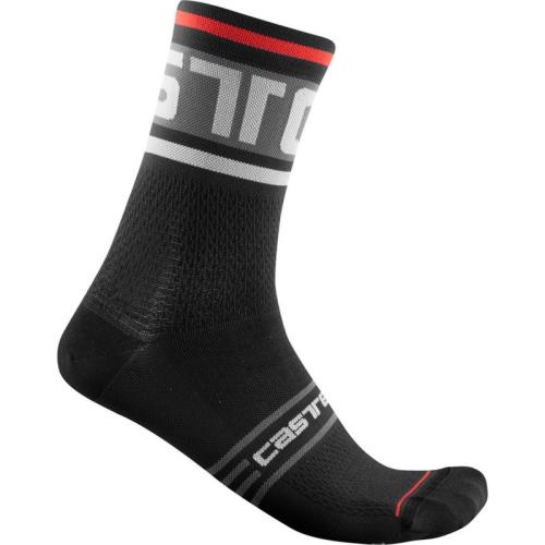 Castelli Prologo 15 Sock - Black (Grösse: S-M) von Castelli