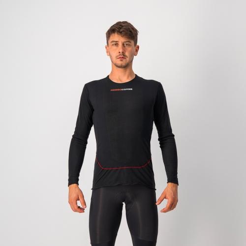 Castelli Prosecco Tech Long Sleeve - Black (Grösse: 2XL) von Castelli