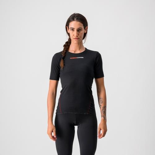 Castelli Prosecco Tech W Short Sleeve - Black (Grösse: M) von Castelli