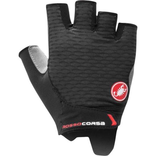 Castelli Rosso Corsa 2 W Glove - Black (Grösse: L) von Castelli