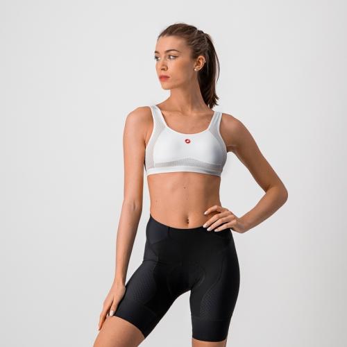 Castelli Rosso Corsa Bra - White (Grösse: XL) von Castelli