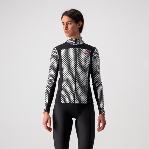 Castelli Sfida 2 Jersey FZ - Black/White (Grösse: S) von Castelli