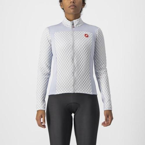 Castelli Sfida 2 Jersey FZ - Silver Gray/White (Grösse: XS) von Castelli