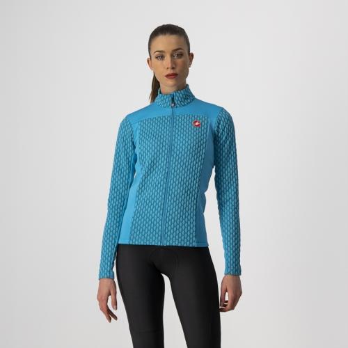 Castelli Sfida 2 Jersey FZ - Teal Blue/Sky Blue (Grösse: M) von Castelli