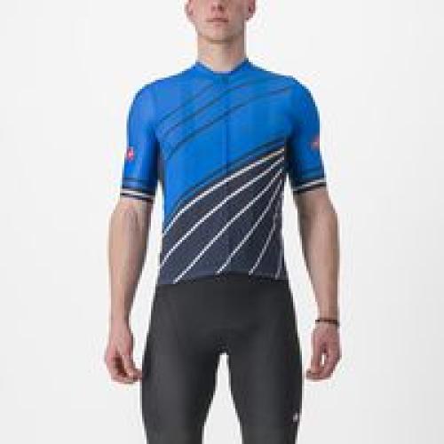 Castelli Speed Strada Jersey - Drive Blue/Belgian Blue (Grösse: S) von Castelli