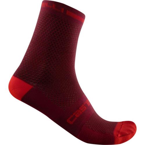 Castelli Superleggera T 12 Sock - Bordeaux (Grösse: L-XL) von Castelli