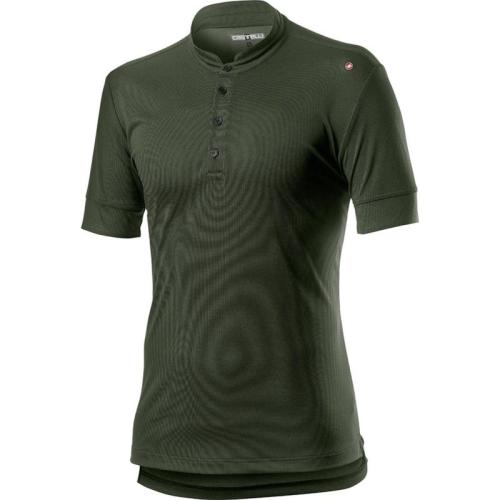 Castelli Tech Polo - Military Green (Grösse: XS) von Castelli