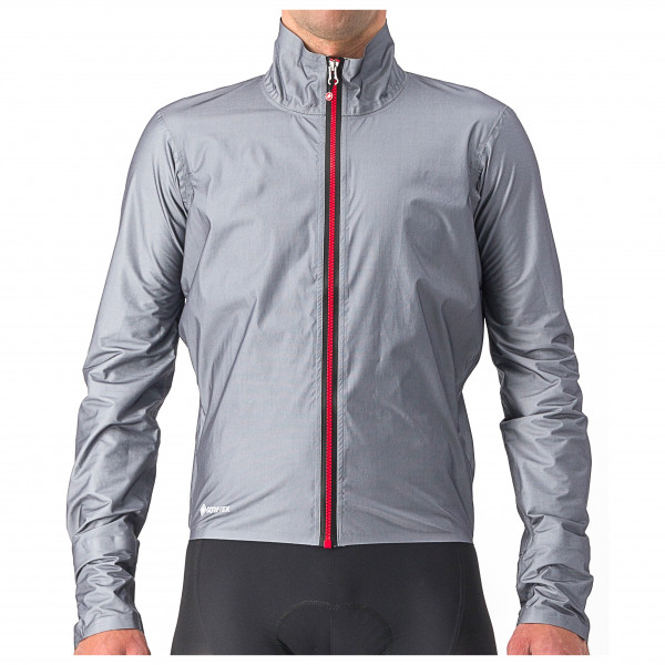 Castelli - Tempesta Lite Jacket - Velojacke Gr L grau von Castelli