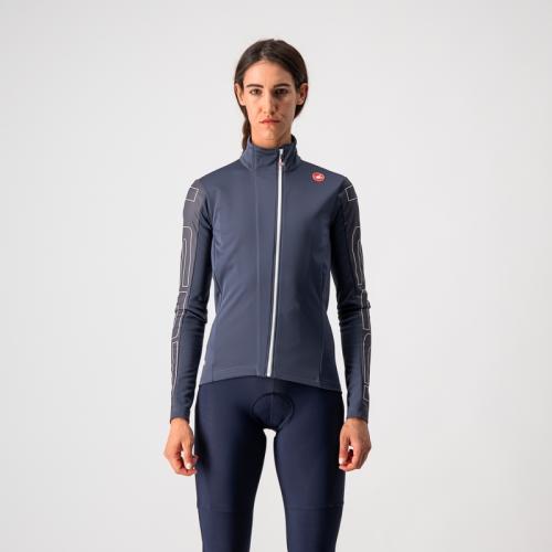 Castelli Transition W Jacket - Dark Steel Blue/Soft Pink (Grösse: M) von Castelli