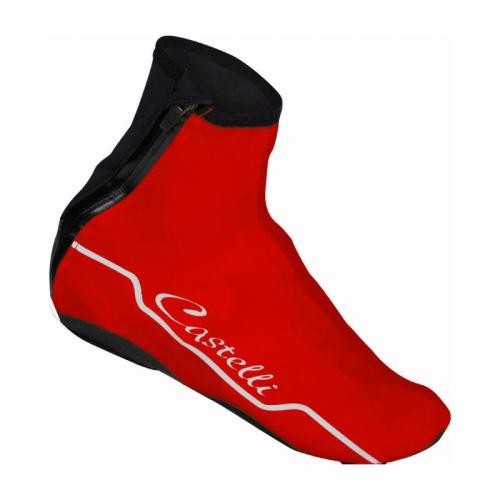 Castelli Troppo Uberschuh - Red/Black/Black Reflective (Grösse: S) von Castelli