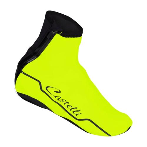 Castelli Troppo Uberschuh - Yellow Fluo/Black/Black Reflective (Grösse: S) von Castelli