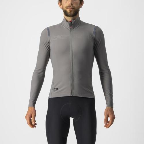 Castelli Tutto Nano RoS Jersey - Nickel Gray (Grösse: 3XL) von Castelli