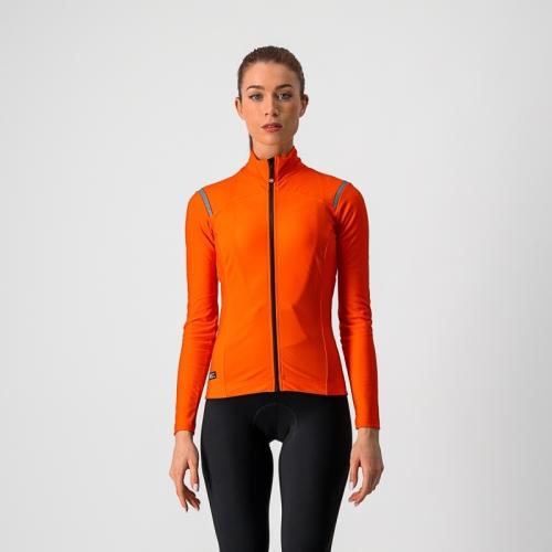 Castelli Tutto Nano RoS W Jersey - Fiery Red (Grösse: S) von Castelli