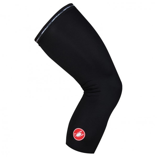 Castelli - UPF 50+ Light Knee Sleeves - Knielinge Gr L schwarz von Castelli