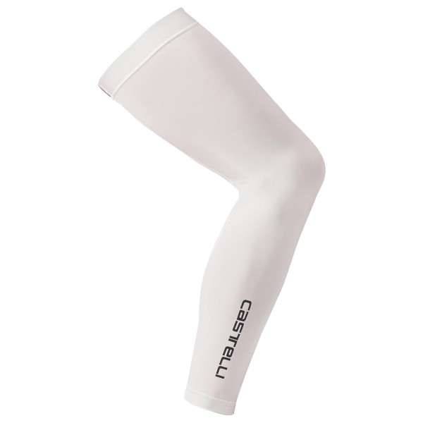 Castelli - UPF 50+ Light Leg 2 Sleeves - Beinlinge Gr L grau/weiß von Castelli