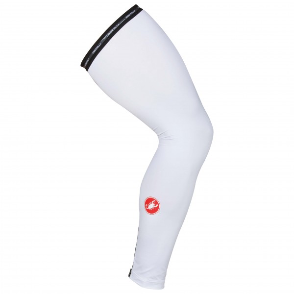 Castelli - UPF 50+ Light Leg Sleeves - Beinlinge Gr L;M;S;XL schwarz;weiß von Castelli