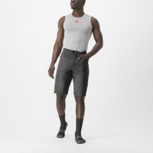 Castelli Unlimited Baggy Short - Dark Gray/Black (Grösse: M) von Castelli