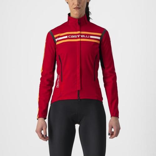 Castelli Unlimited Perfetto RoS 2 W Jacket - Dark Red (Grösse: S) von Castelli