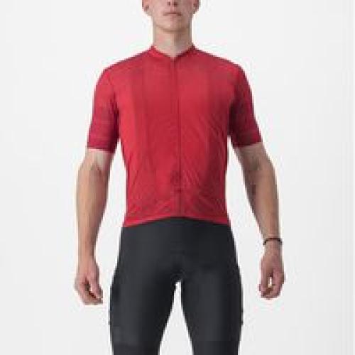Castelli Unlimited Terra Jersey - Dark Red (Grösse: 2XL) von Castelli