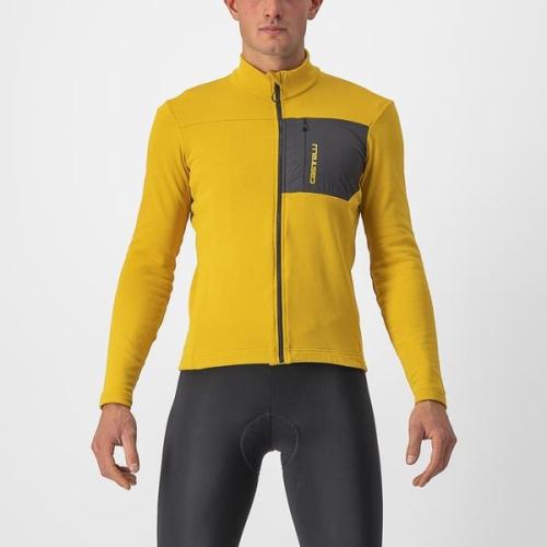 Castelli Unlimited Trail Jersey - Goldenrod/Dark Gray (Grösse: M) von Castelli