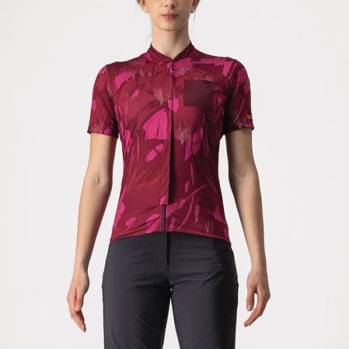 Castelli Unltd Sentiero Jersey - Barbaresco Red (Grösse: S) von Castelli