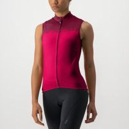 Castelli Velocissima Sleeveless - Persian Red/Bordeaux (Grösse: L) von Castelli